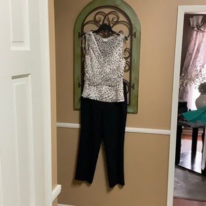 2 pc pants suit. Maggie London
